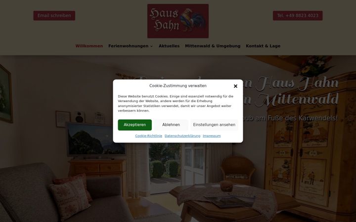 Screenshot του ferienwohnungen-haus-hahn.de