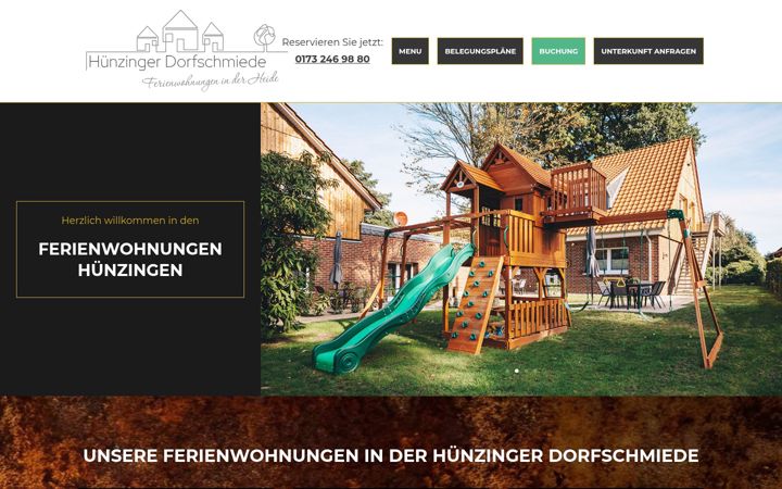 Screenshot of ferienwohnungen-huenzingen.de