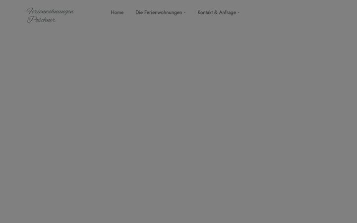 Screenshot di ferienwohnungen-poschner.de