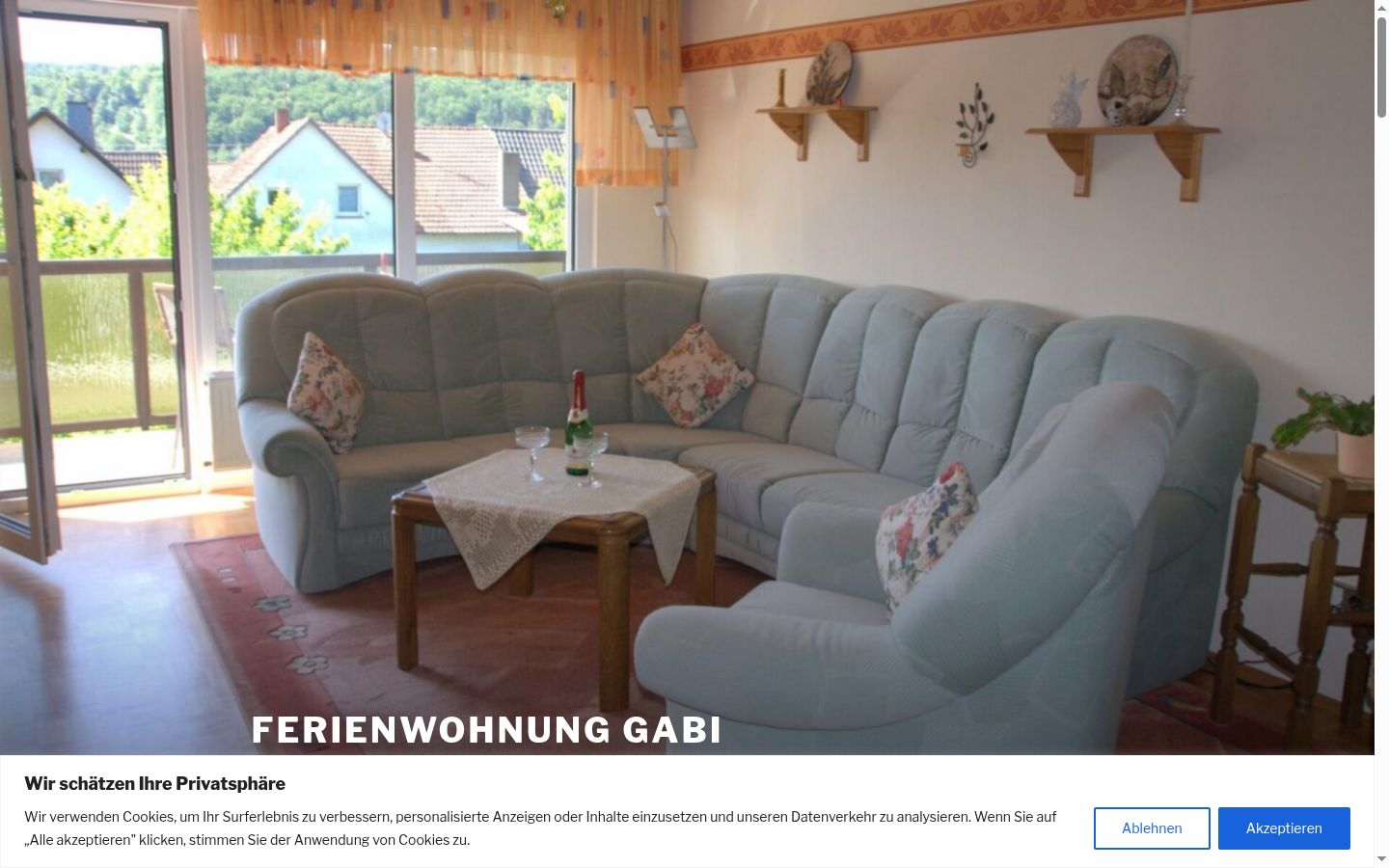 Screenshot tal-banner tal-kunsens muri qabel kwalunkwe interazzjoni
