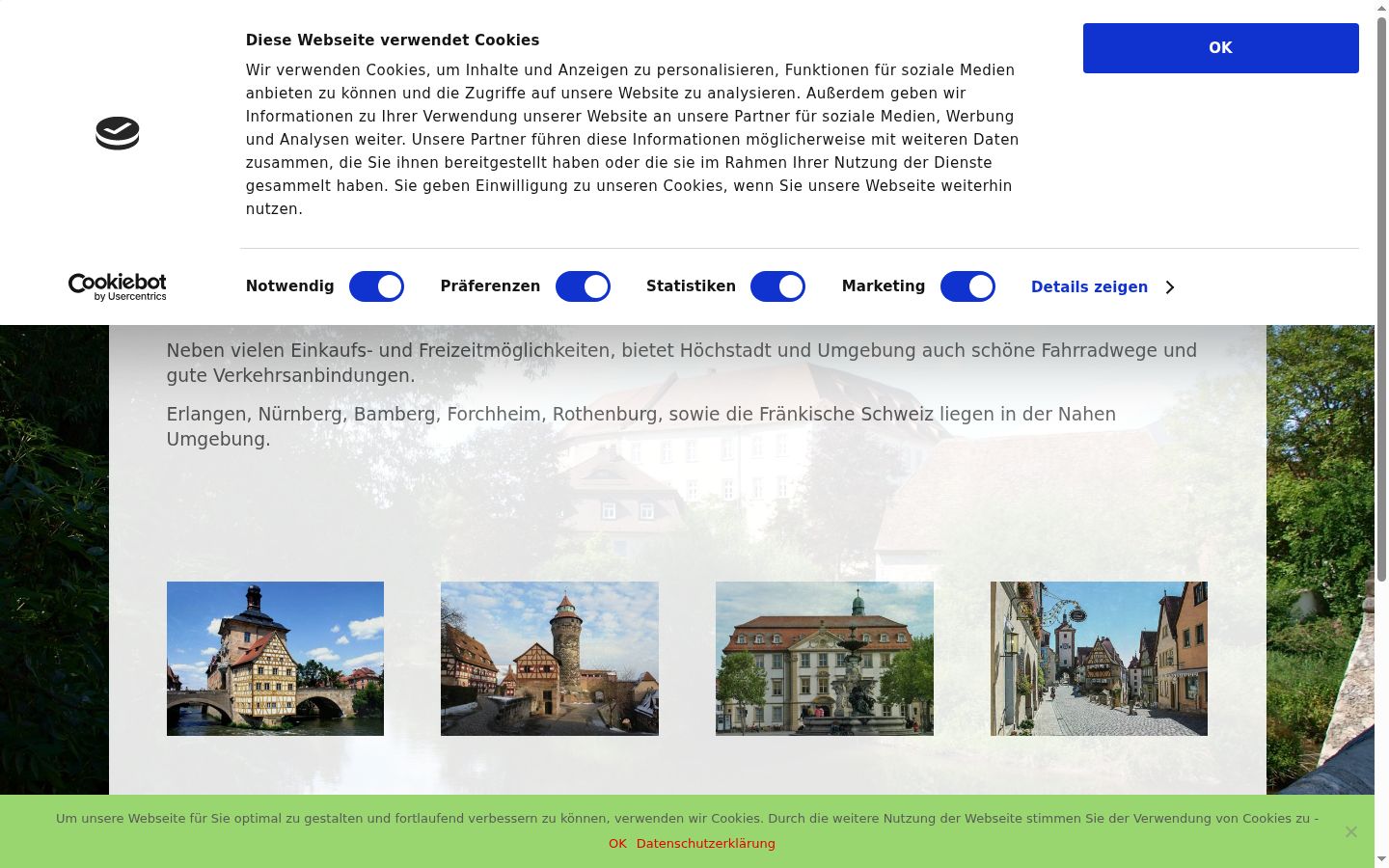 Screenshot tal-banner tal-kunsens muri qabel kwalunkwe interazzjoni