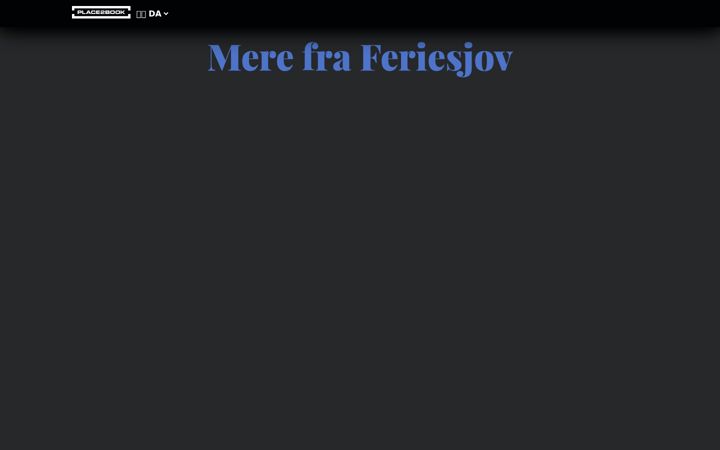 Screenshot of feriesjov.dk