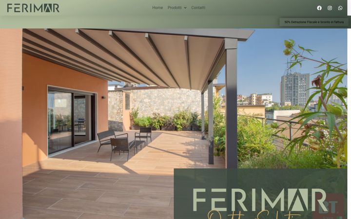 Screenshot of ferimar.it