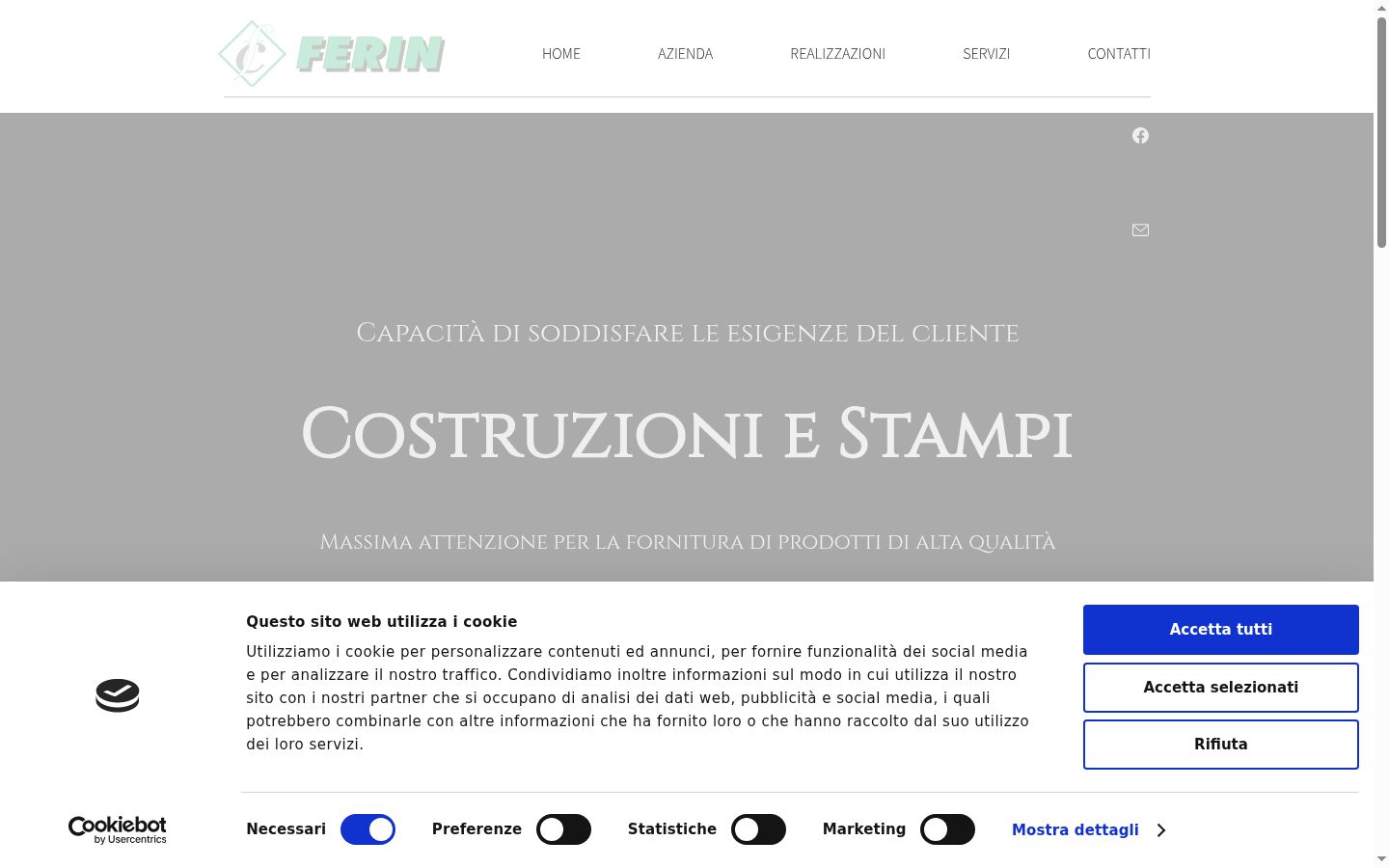 Screenshot tal-banner tal-kunsens muri qabel kwalunkwe interazzjoni