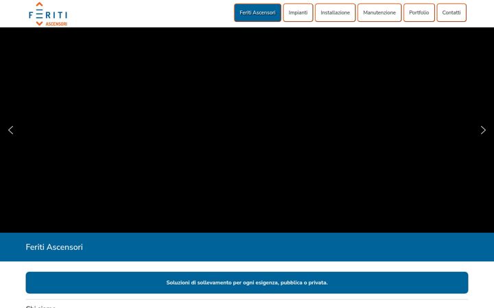 Screenshot of feritiascensori.it