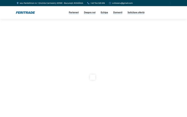 Screenshot of feritrade.ro