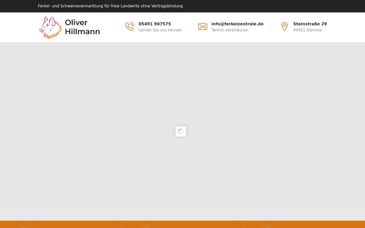 Captura de pantalla de ferkelzentrale.de