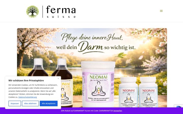 Screenshot of ferma-suisse.ch