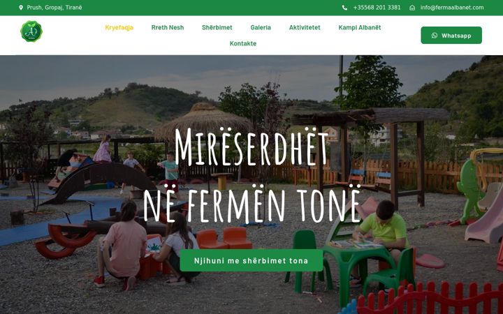 Screenshot of fermaalbanet.com