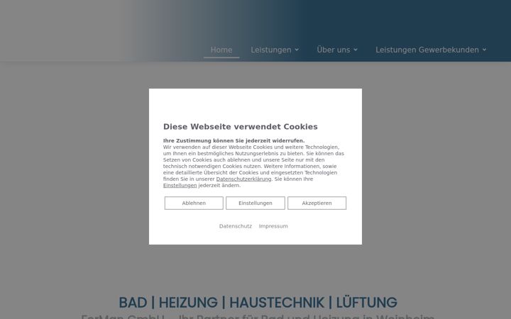 Screenshot of ferman-gmbh.de