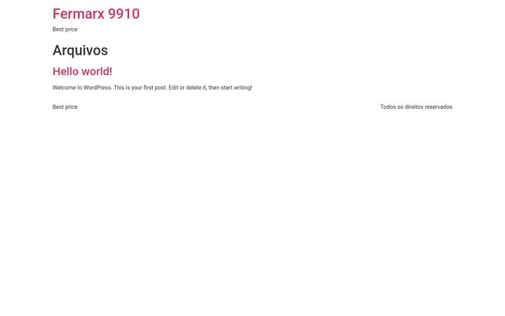 Screenshot of fermarx9910.com