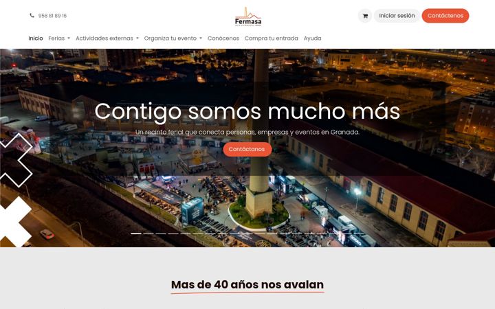 Screenshot of fermasa.org