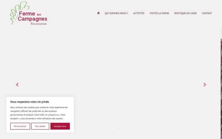 Screenshot of ferme-des-campagnes.com