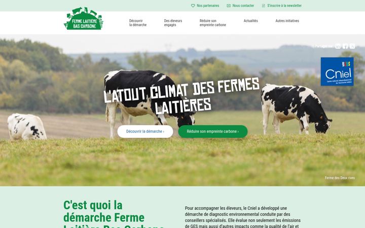 Screenshot of ferme-laitiere-bas-carbone.fr