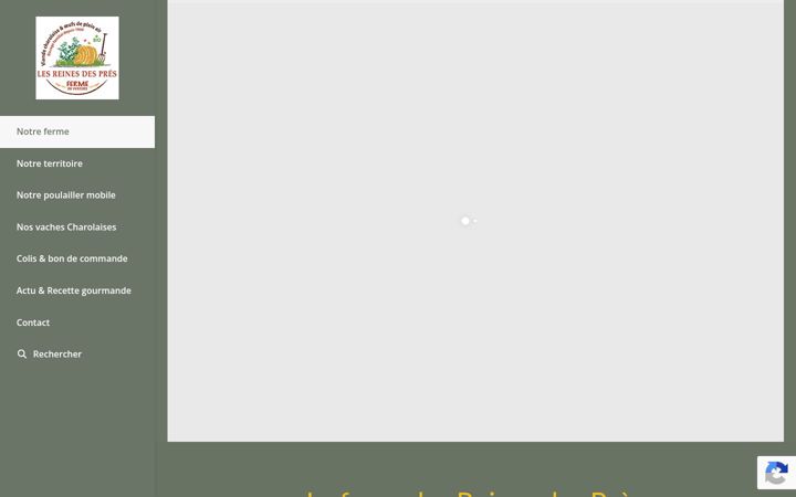Screenshot of ferme-reines-des-pres-vercors.com