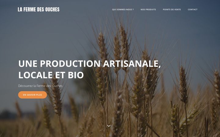 Screenshot of fermedesouches.com
