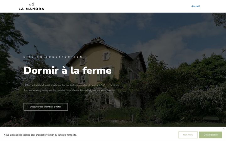 Screenshot of fermelamandra.com