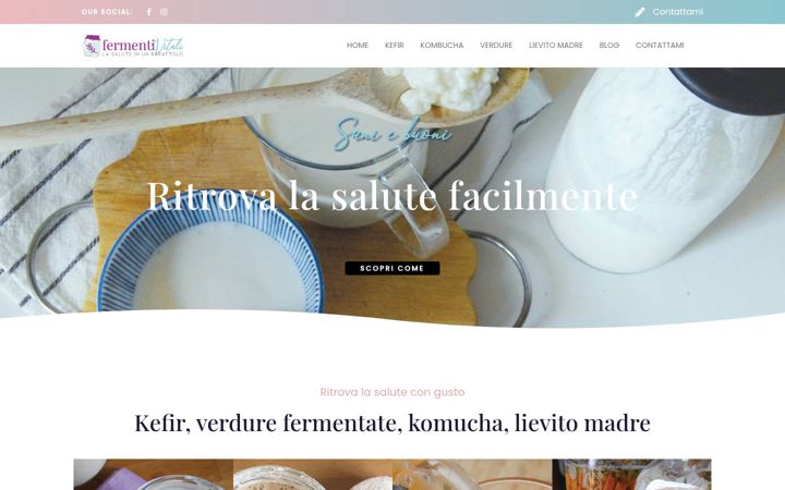 Screenshot ta' fermentivitali.it
