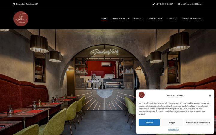 Screenshot of fermento1889.com