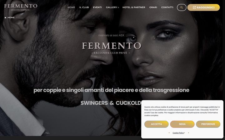Screenshot of fermentoclubprive.it