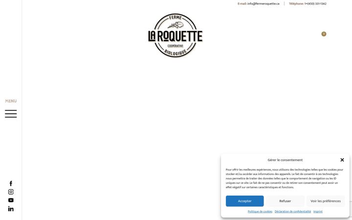 Екранна снимка на fermeroquette.ca