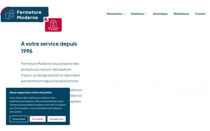 Screenshot of fermeturemoderne.fr