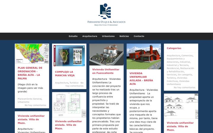Screenshot of fernandezduqueyasociados.com