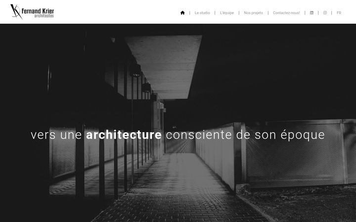 Screenshot of fernandkrier.com
