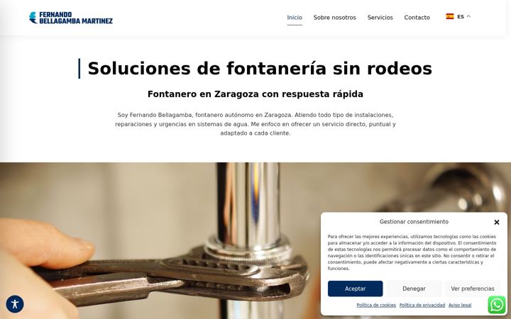 Screenshot of fernandobellagamba.com