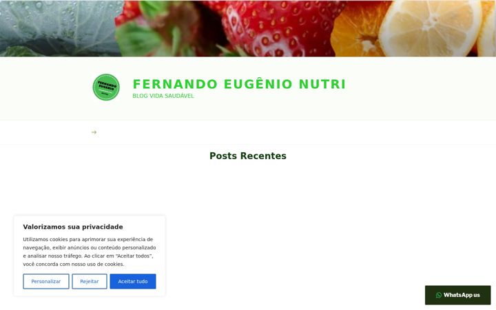 Screenshot of fernandoeugenionutri.com.br