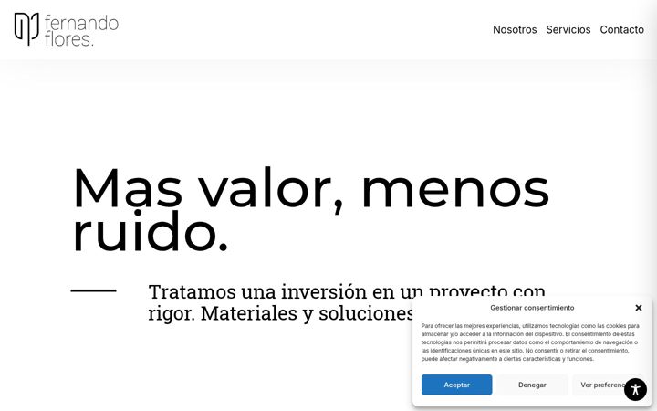 Screenshot ta' fernandoflores.es