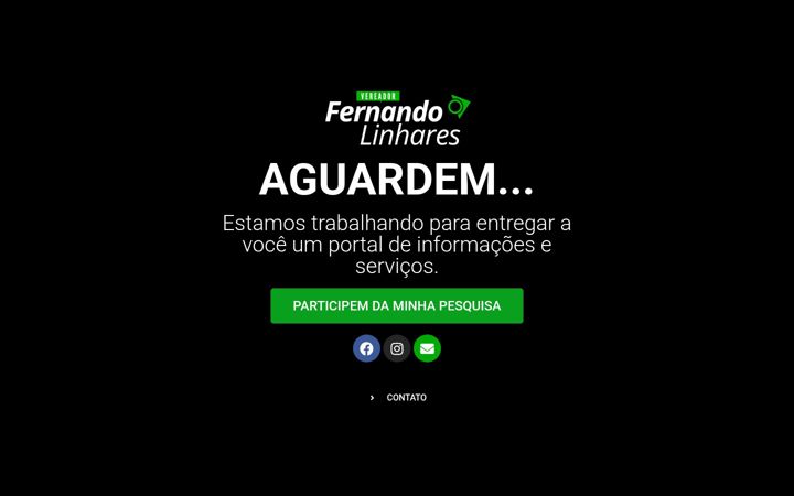 Screenshot of fernandolinhares.com.br