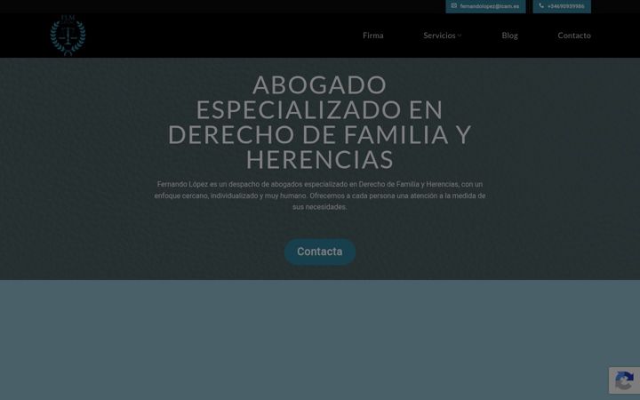 Screenshot of fernandolopez-abogados.es