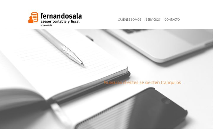 Screenshot of fernandosala.es