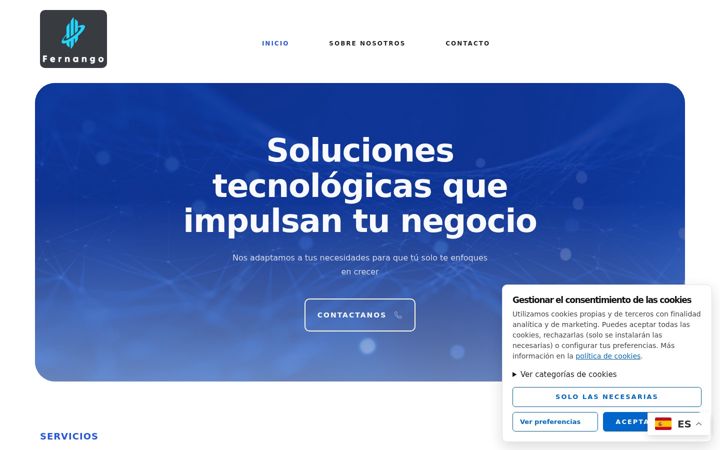 Screenshot of fernango.es