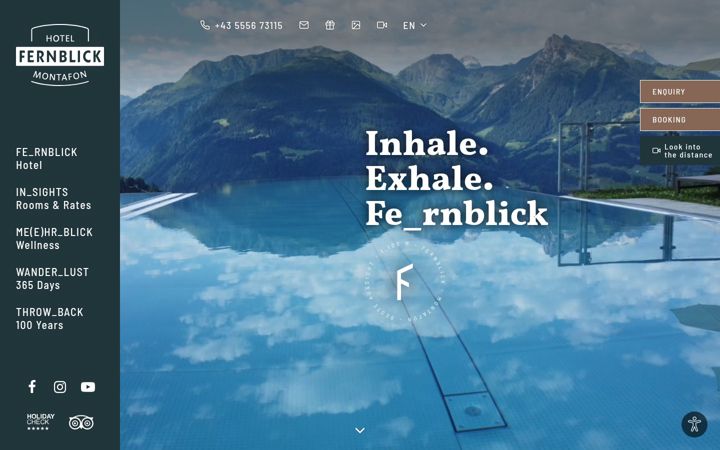Screenshot of fernblick-montafon.at