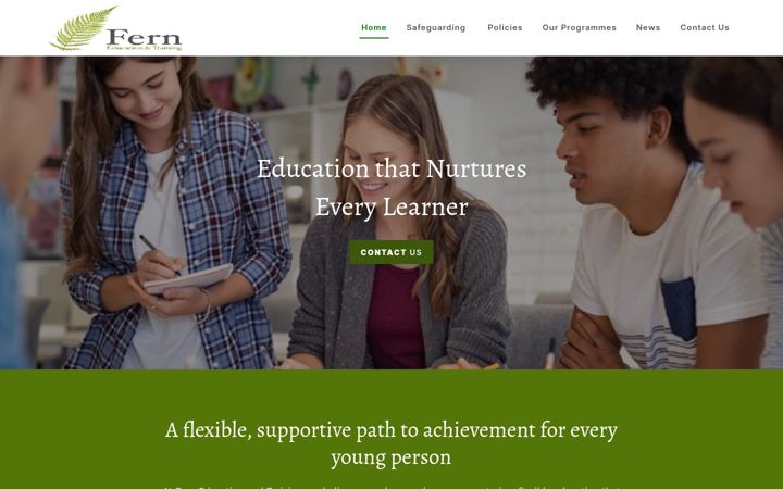 Screenshot di ferneducation.co.uk