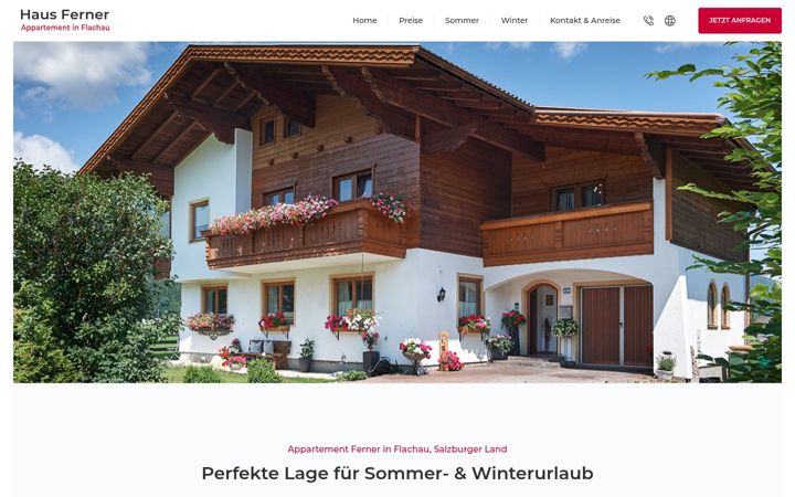 Screenshot of ferner-flachau.at
