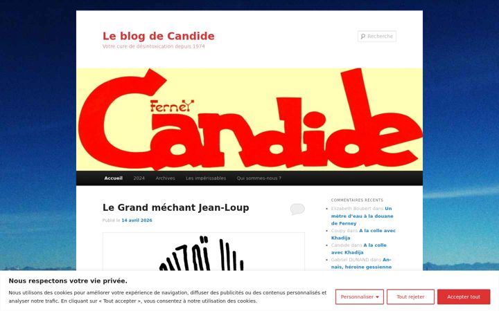 Screenshot of ferney-candide.fr