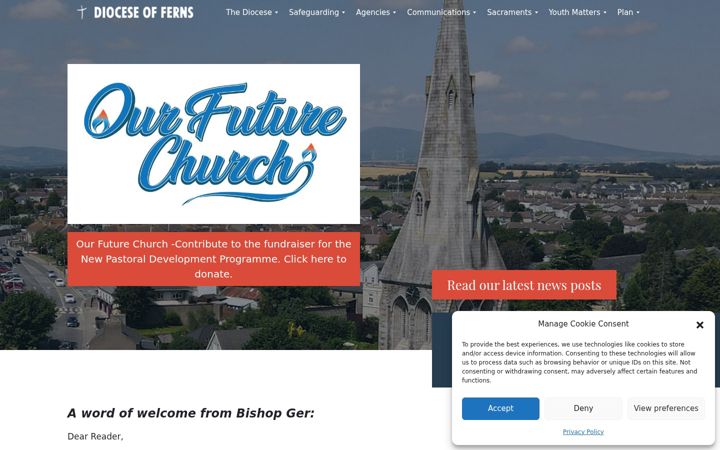 Zrzut ekranu ferns.ie