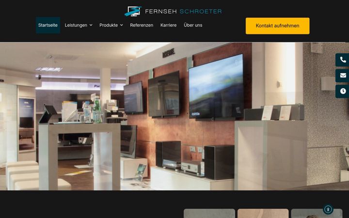Screenshot ta' fernseh-schroeter.de