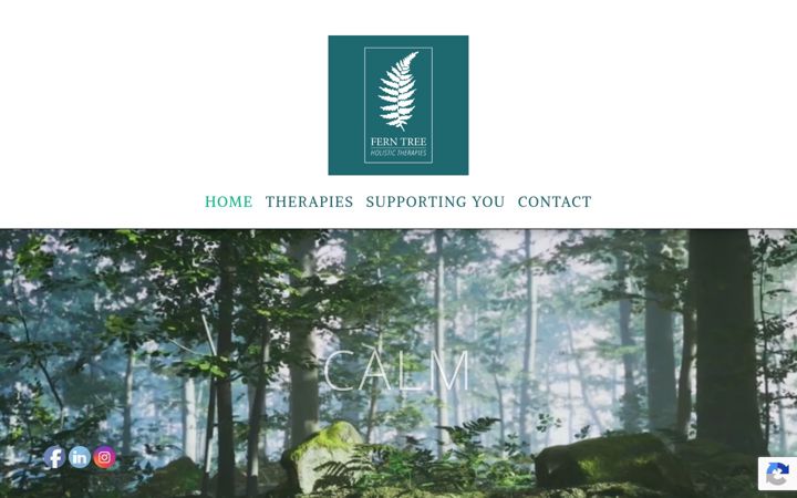 Screenshot of ferntreeholistic.co.uk
