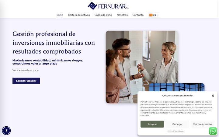 Screenshot of fernurar.com