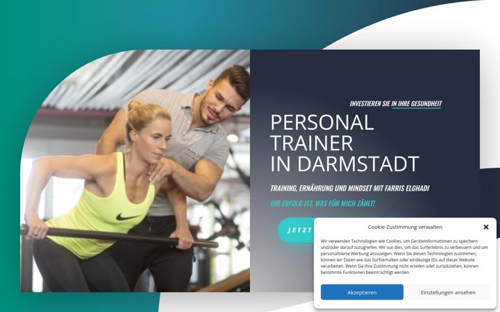 Screenshot of ferofitness.de