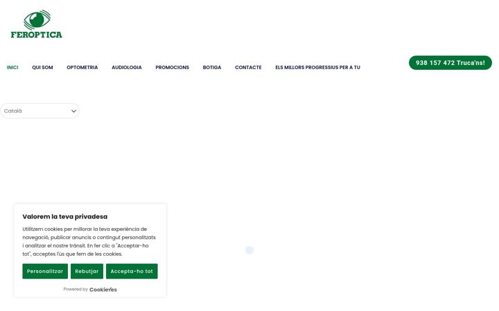 Screenshot of feroptica.com