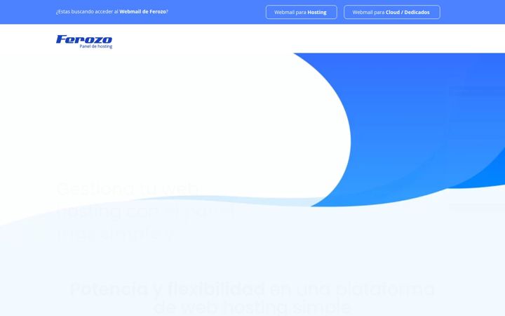 Screenshot of ferozo.net