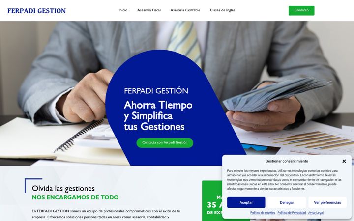 Screenshot of ferpadigestion.com