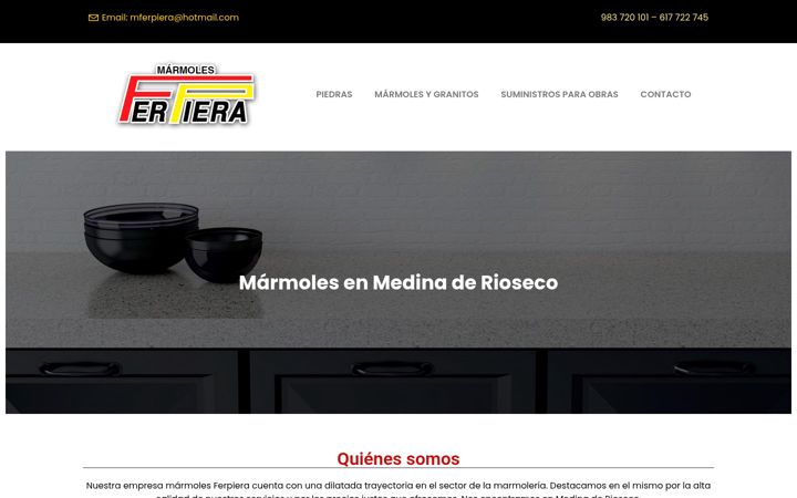 Screenshot ta' ferpiera.es