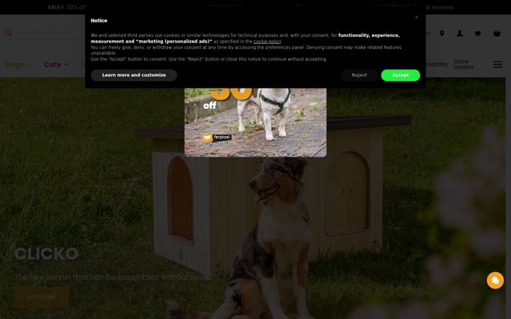 Screenshot ta' ferplast.com