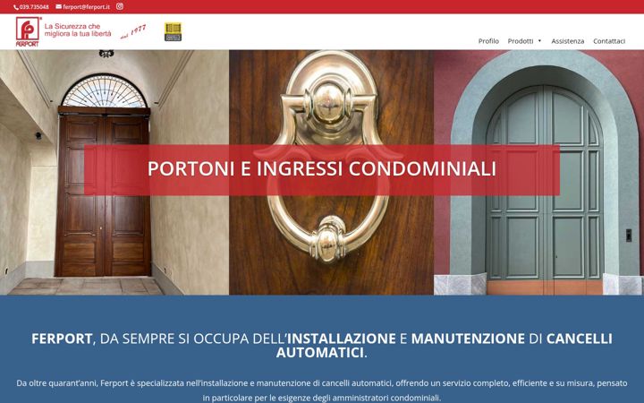 Screenshot of ferportsic.com